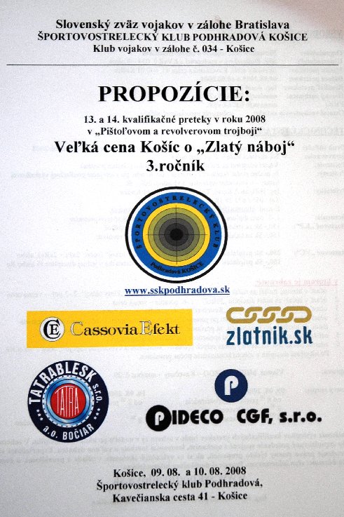 Fotogaléria Veľká cena o Zlatý náboj 3.ročník, Košice 10.-11.8.2008 (50) Veľká cena o Zlatý náboj 3.ročník, Košice 10.-11.8.2008